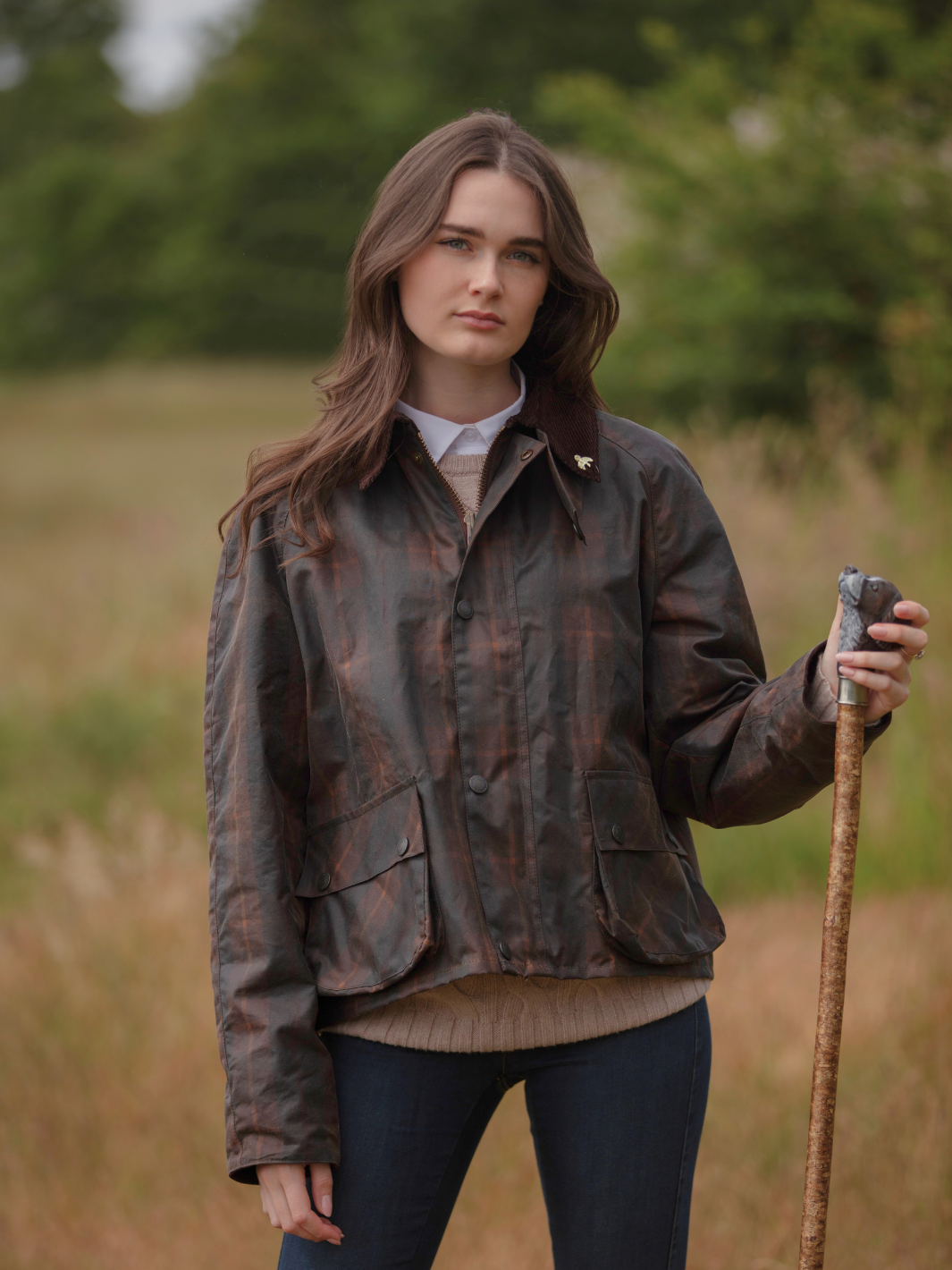 Hunter wax fashion jacket