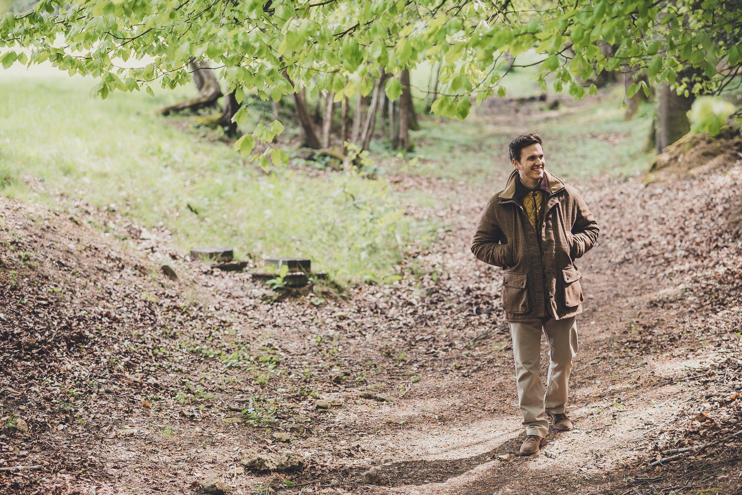 New forest clothing tweed shooting jacket sale