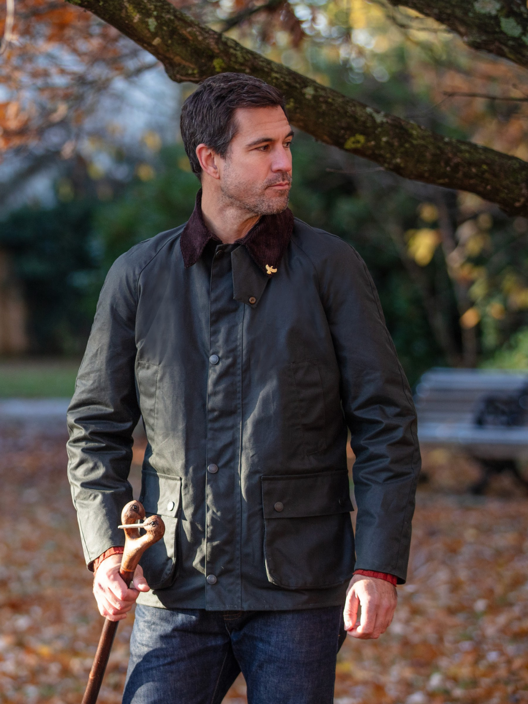 Landowner Wax Walking Jacket - Sage